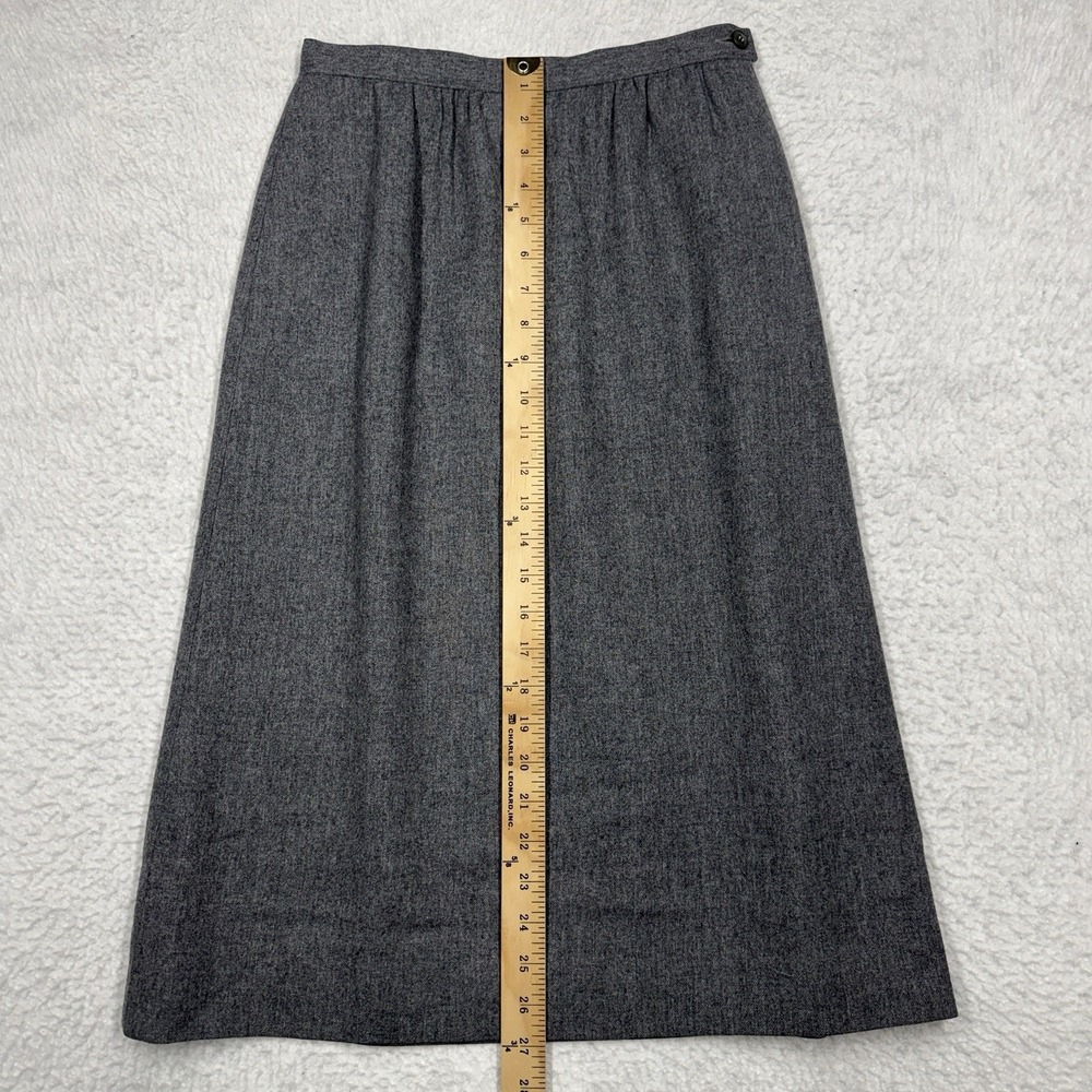 (FLAWS) Vintage Pendleton 100% Virgin Wool 2-Piece Skirt Blazer Suit Set Size XS - Picture 14 of 16